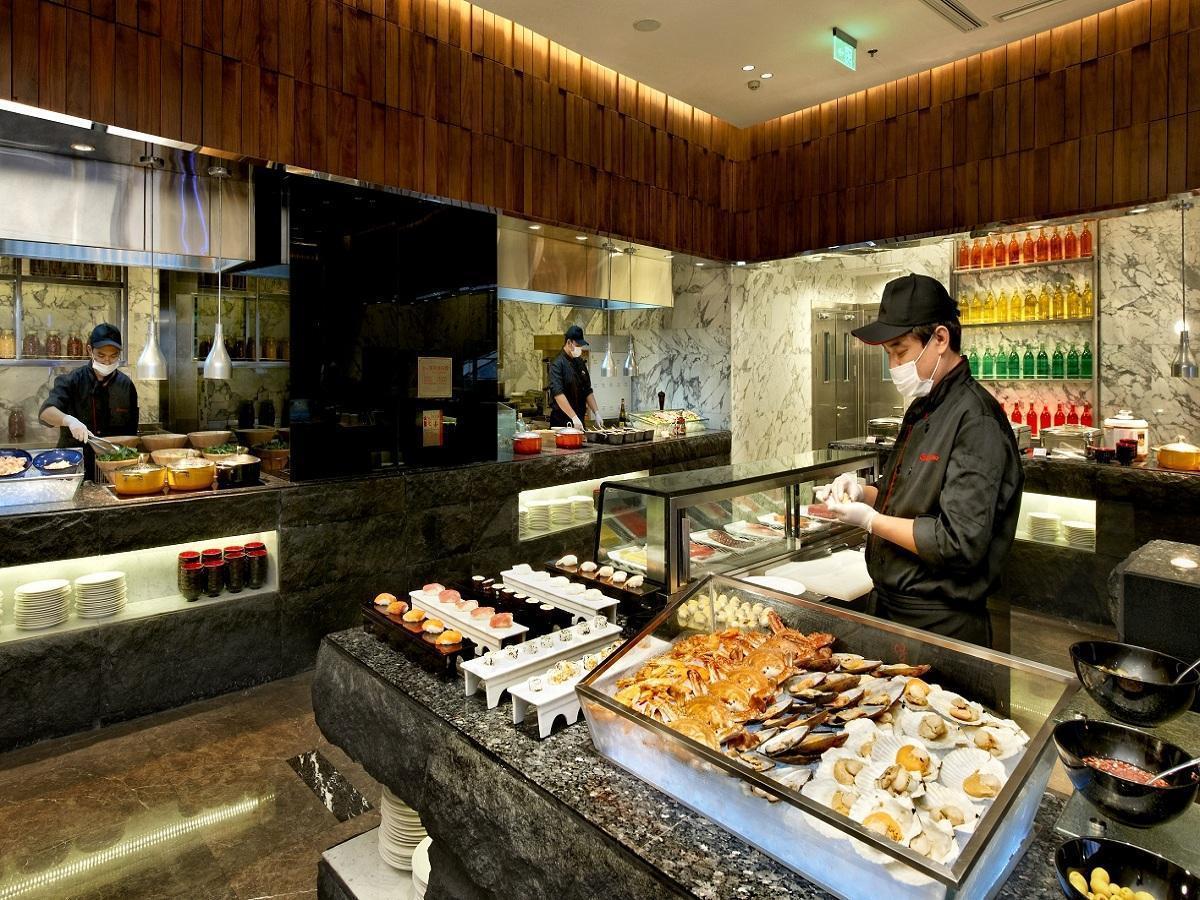 Hotel Nikko Τιαντζίν Εξωτερικό φωτογραφία A live kitchen at a hotel