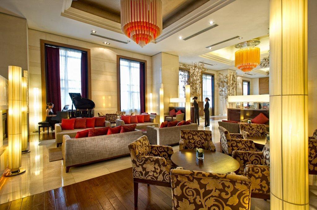 Hotel Nikko Τιαντζίν Εξωτερικό φωτογραφία The lobby of the hotel