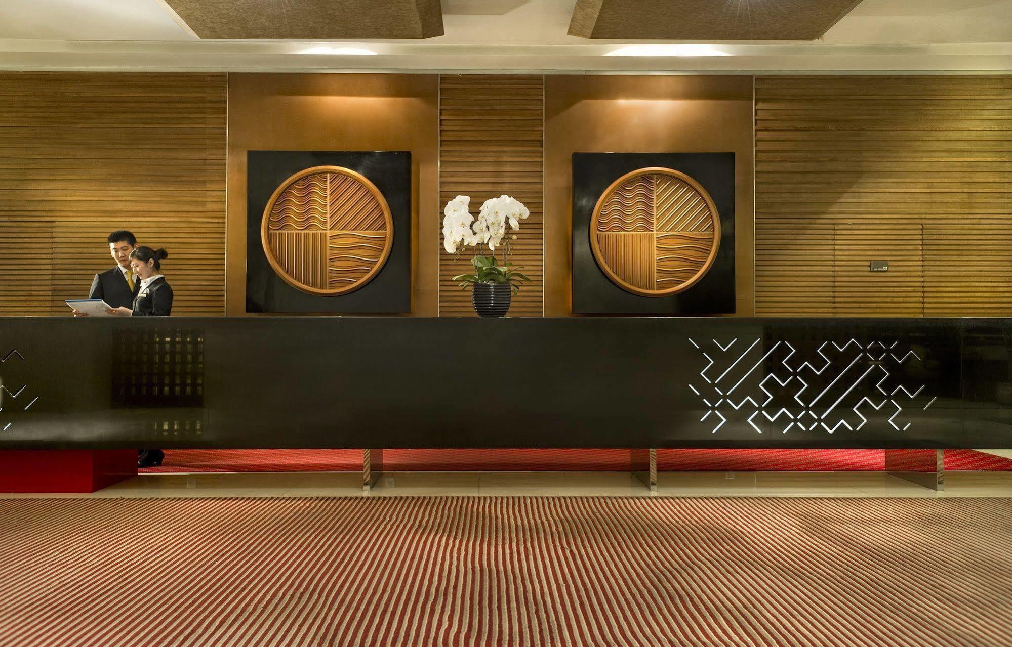Hotel Nikko Τιαντζίν Εξωτερικό φωτογραφία The lobby of the hotel